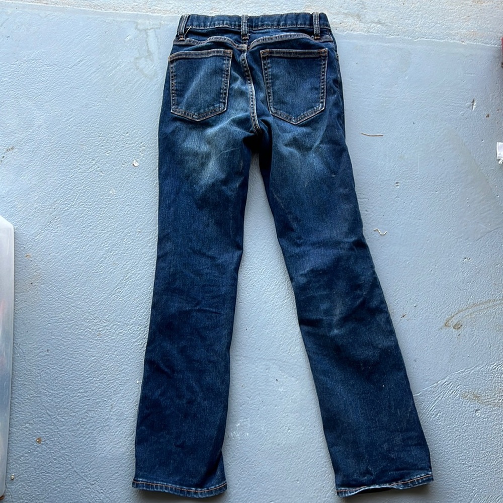 Old navy boys boot cut blue jeans size 12 slim